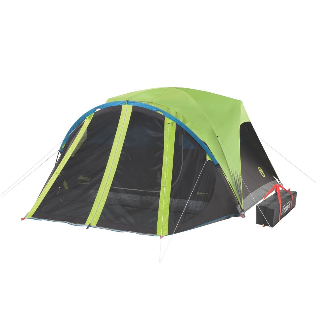 Coleman® 6-Person Carlsbad Dark Room Dome Camping Tent with Screen Room