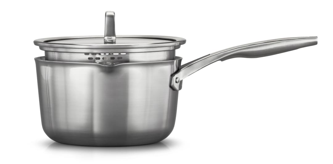 Calphalon® Premier™ Stainless Steel 3.5-Quart Sauce Pan