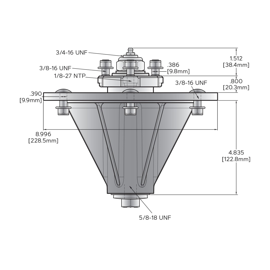 Spindle Assembly, TORO 119-8560