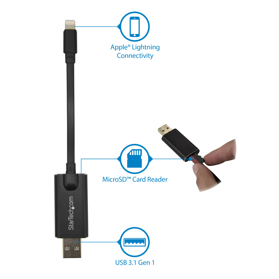 Lightning to microSD Card Reader / Writer
