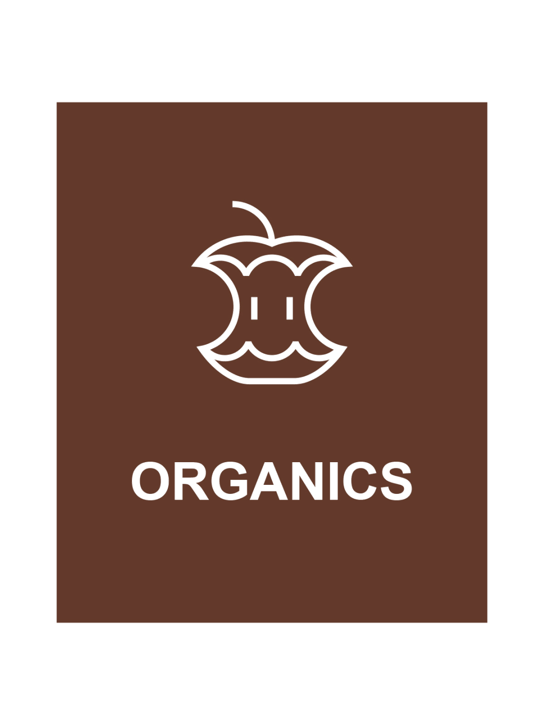 SPECTRUM - Sign - Organics - Brown-White