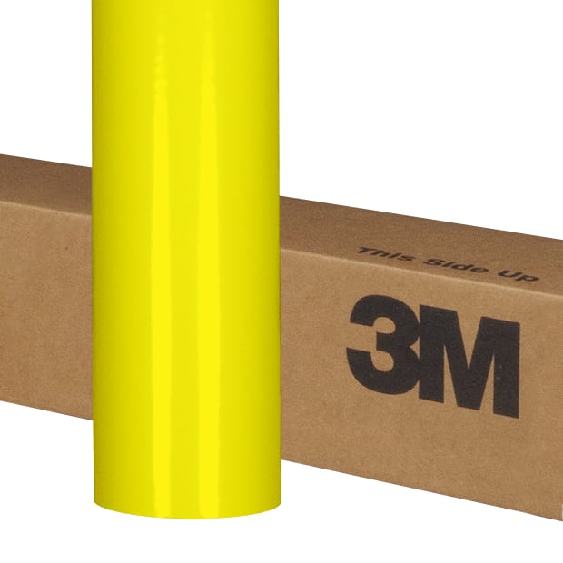 3M™ Scotchcal™ ElectroCut™ Farbfolie 7125-15, Bright Yellow, 1220 mm x 45,72 m