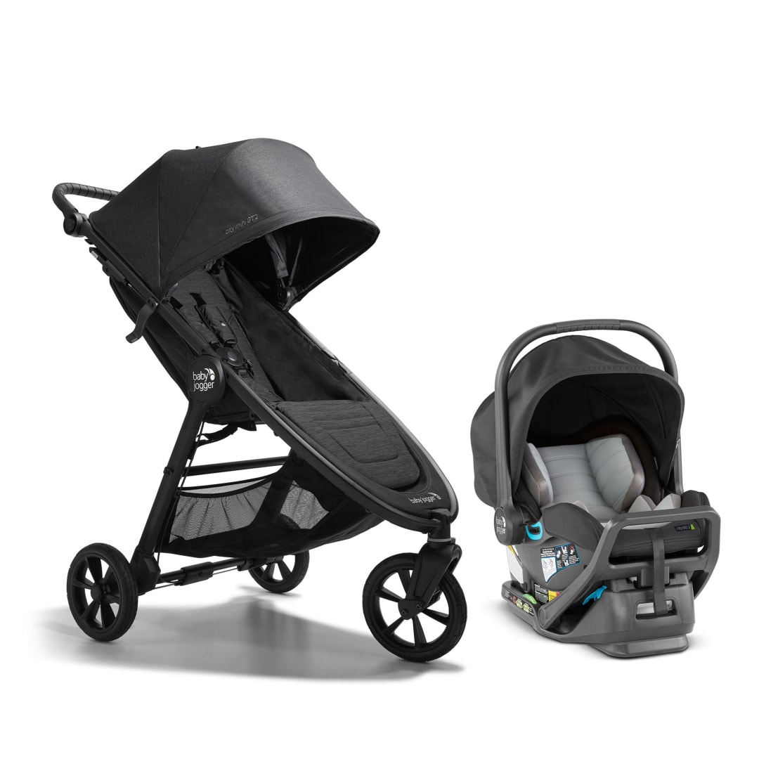 Baby Jogger® City Mini GT2 All-Terrain Travel System, Black