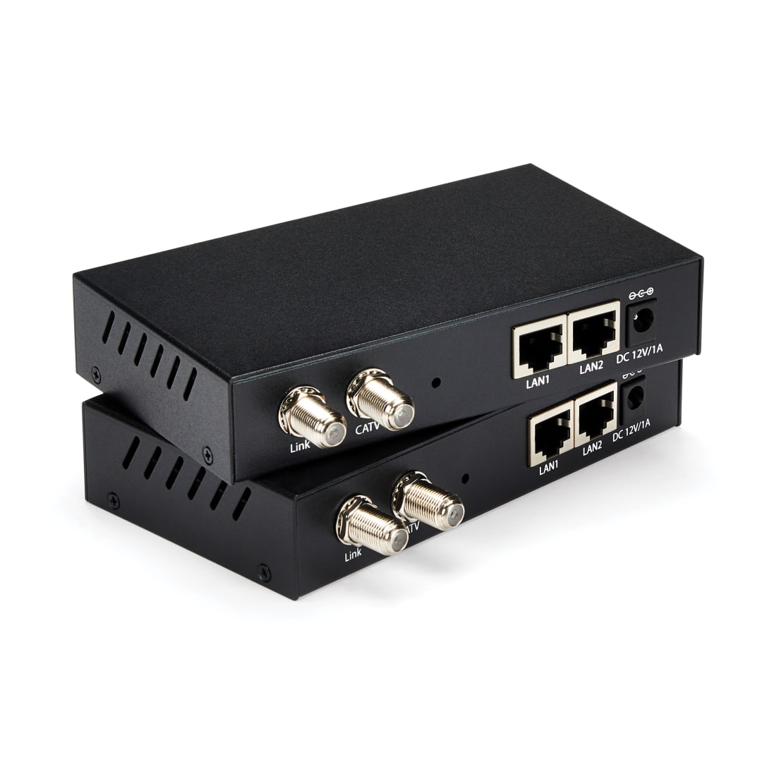 Gb Ethernet Coax Extender - IP to Coax Converter