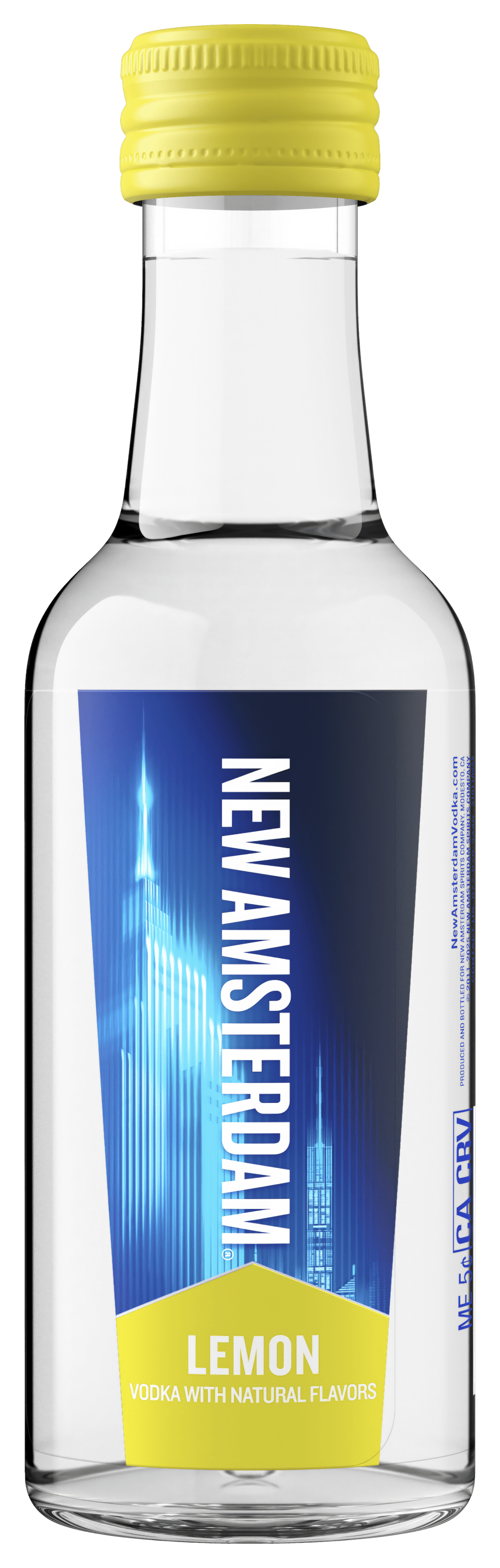 New Amsterdam Lemon Flavored Vodka 50ml