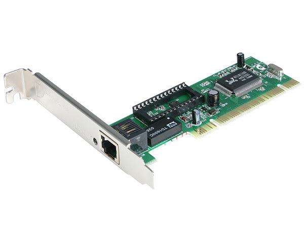 10/100-Mbps PCI Ethernet Network Card w/ Boot ROM Socket