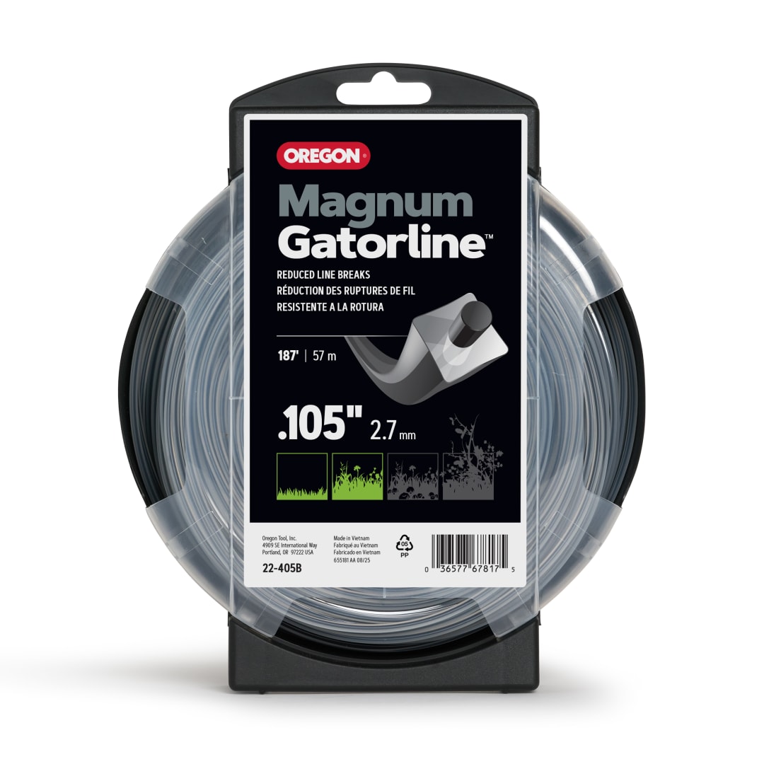 Oregon Magnum Gatorline Square Trimmer line, 0.105in, 187ft Donut