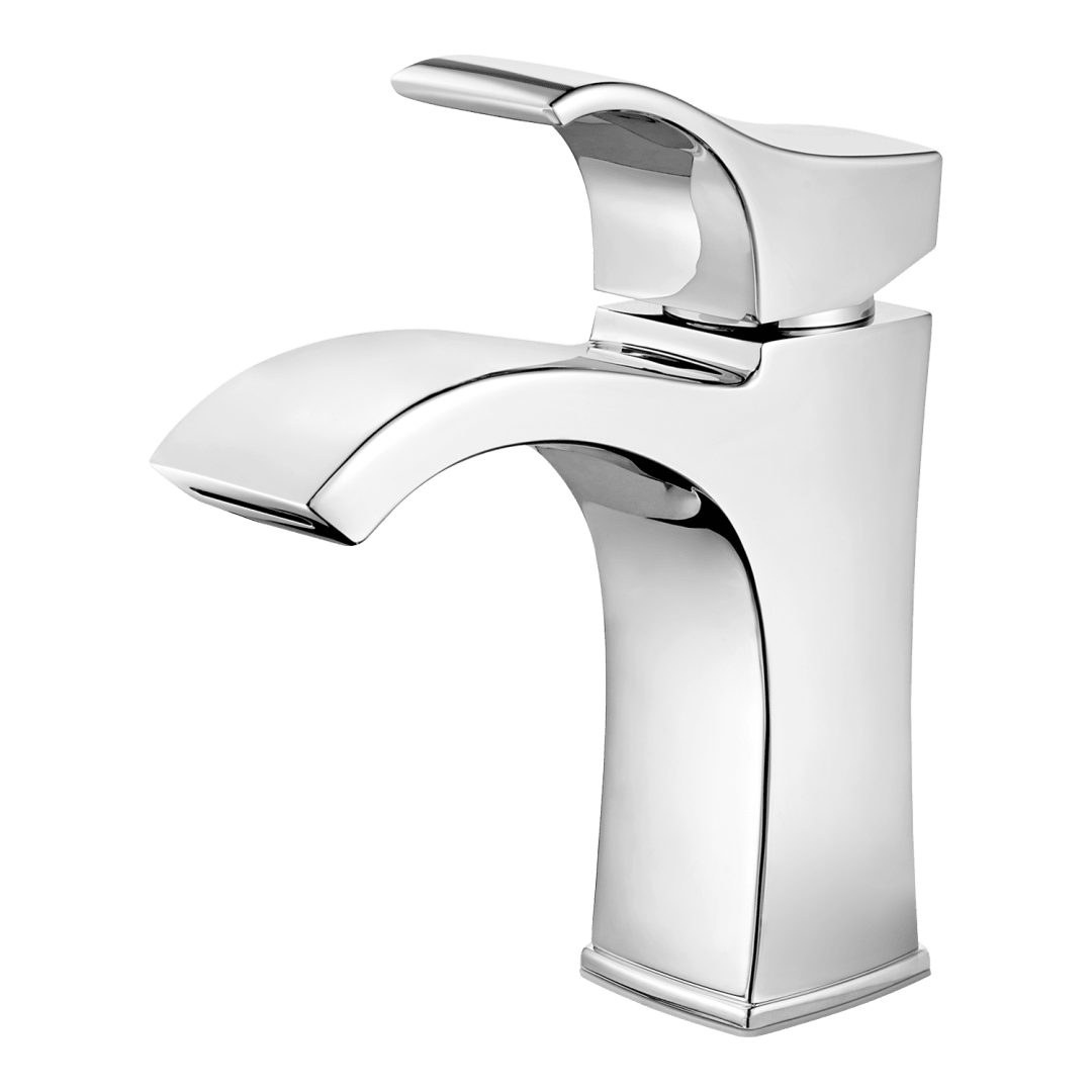 Venturi Single Control 4" Centerset Bathroom Faucet in Polished Chrome