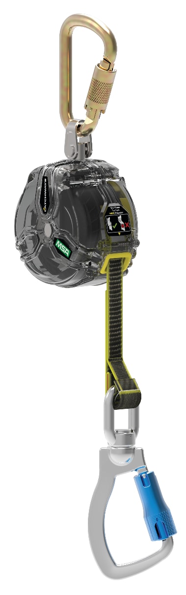 V-TEC Antichute à rappel automatique avec sangle de 3 m et câble