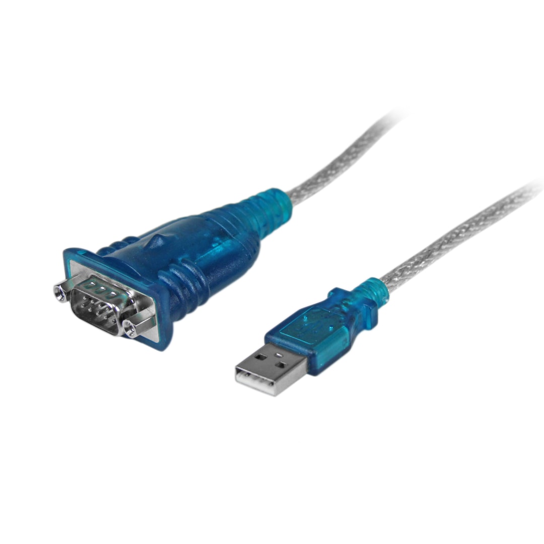 USB to RS232 DB9 Serial Converter Cable - M/M
