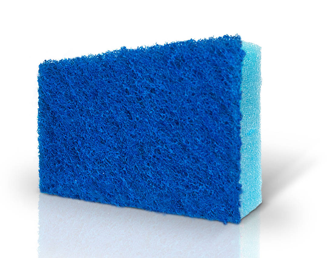 Esponja de Limpeza Não Risca Scotch-Brite™ Profissional – 75 mm x 110 mm, 3 Unidades/Pacote, 120/Caixa