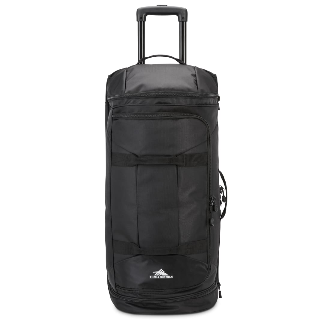 Boxed Wheeled Dfls Medium Wheeled Duffel - Black
