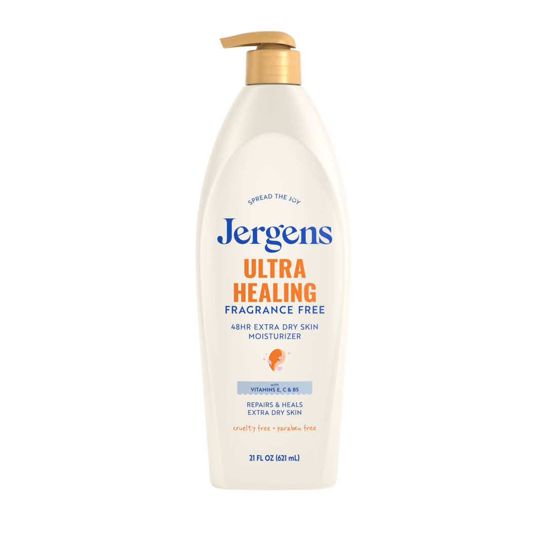 Jergens Ultra Healing Fragrance Free Lotion For Extremely Dry Skin, 21 oz
