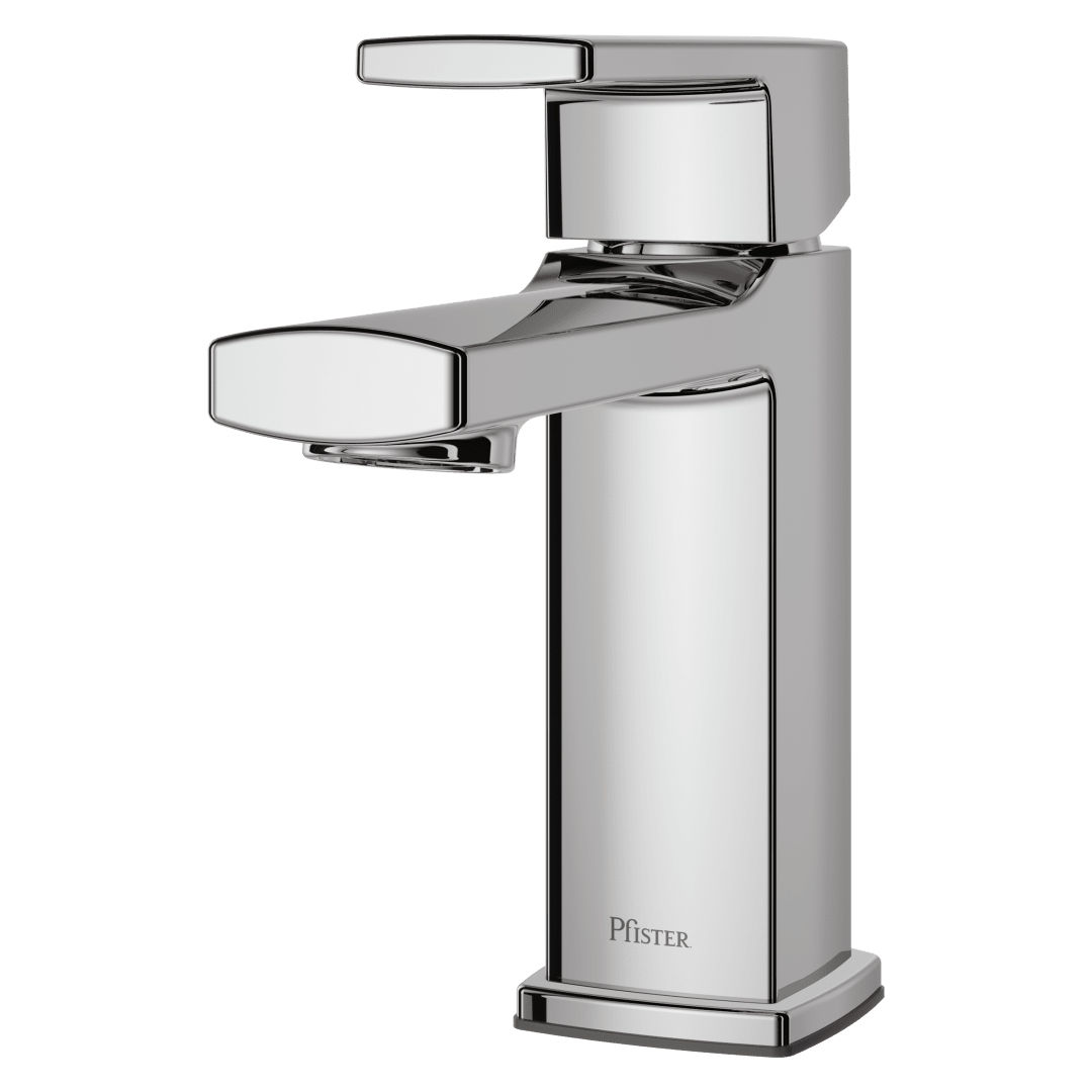 Deckard Single Control 4" Centerset Bathroom Faucet in Polished Chrome