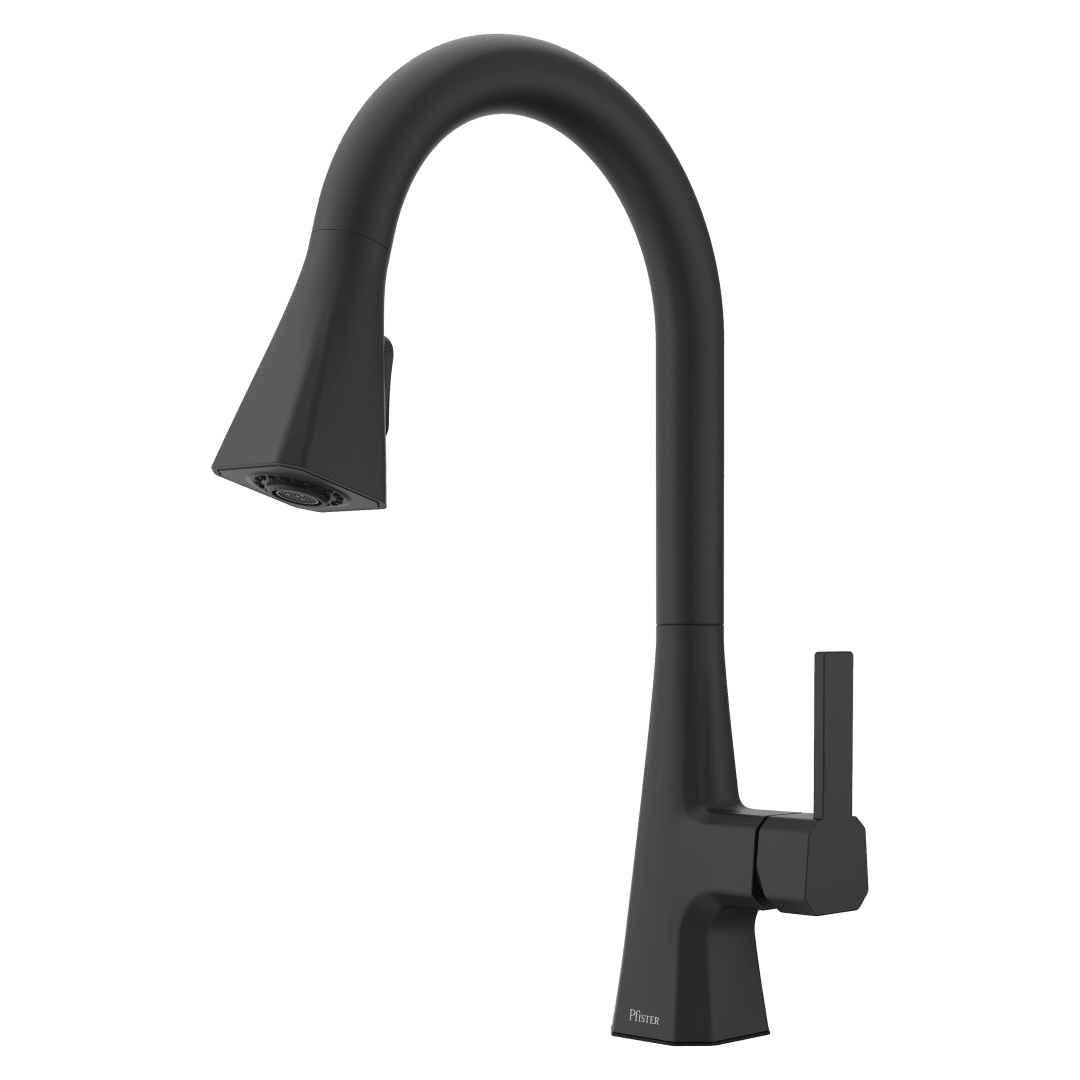 Frontera Pull-Down Ktichen Faucet in Matte Black