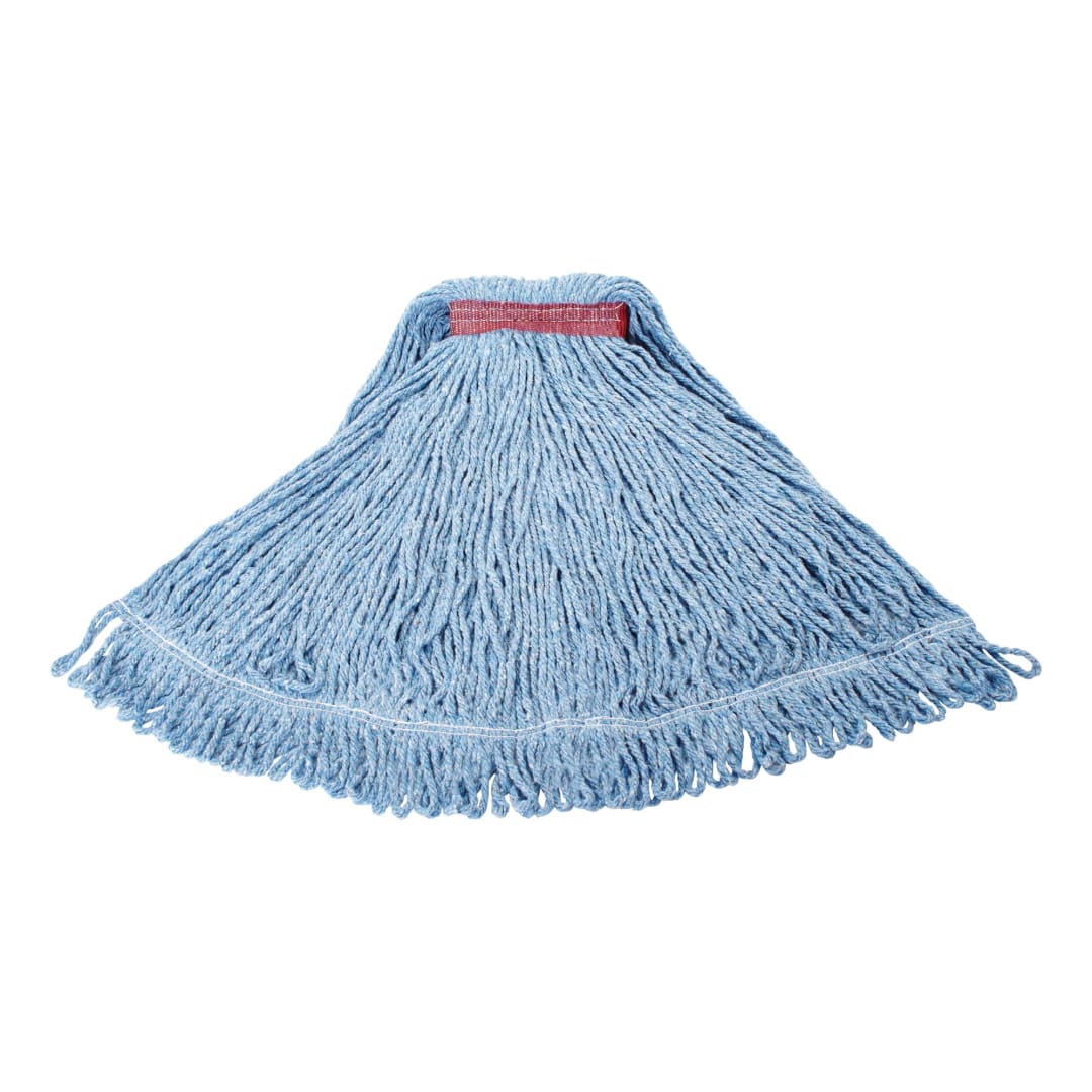 Rubbermaid® Commercial #24 Blend Mop Head Refill, Blue