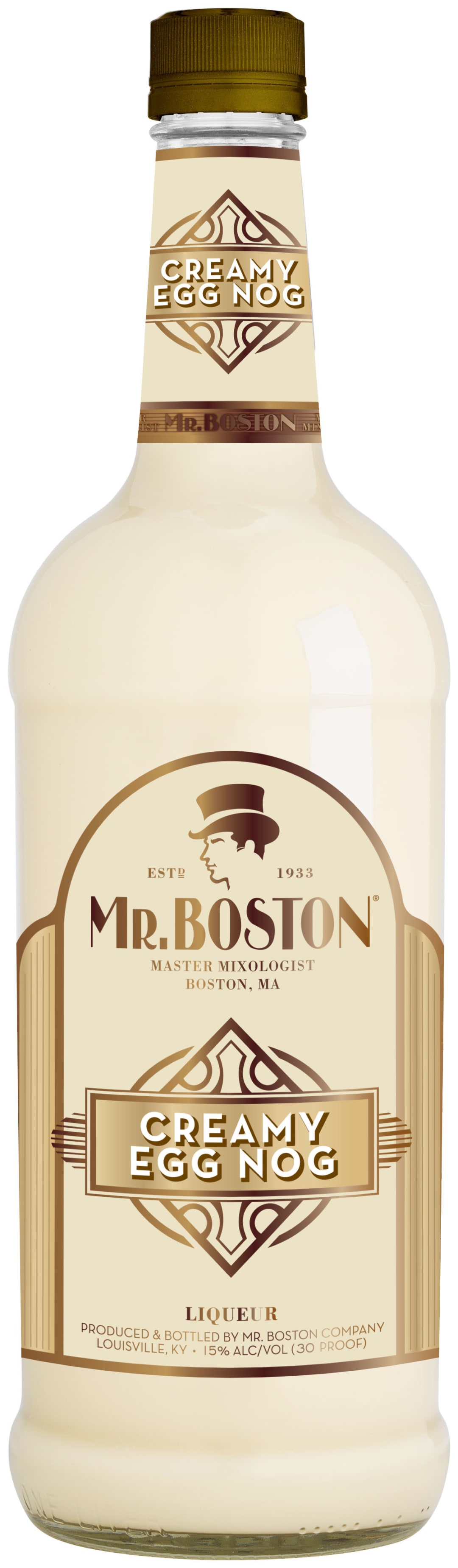Mr. Boston Egg Nog 1l 30 Proof