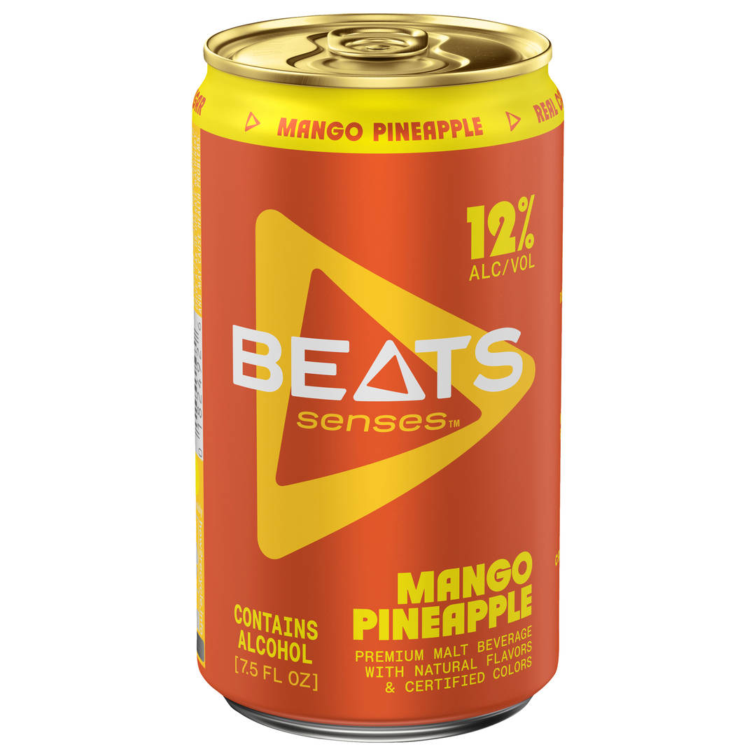 Beats Senses Mango Pineapple 7.5 oz Single CAN Sleek 12ABV  - Satin Varnish