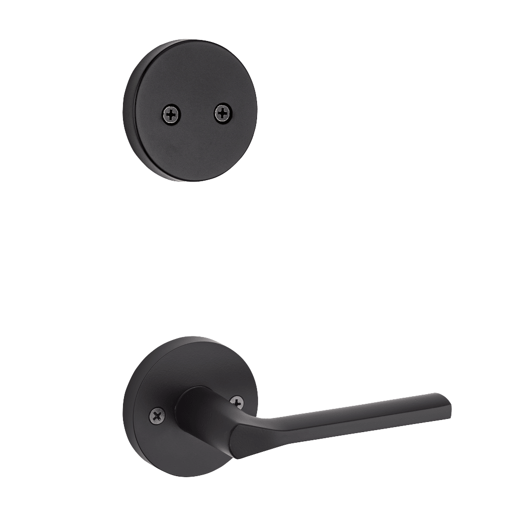 Lisbon Interior Pack with Interior Lever in Matte Black