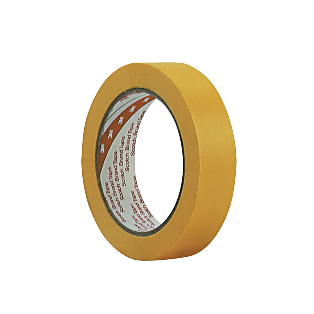 Scotch® Yüksek Performanslı Maskeleme Bandı 244, Altın, 24 mm x 100 m, 0.08 mm