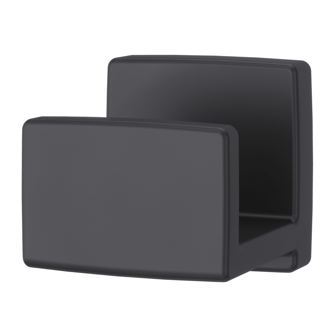 Deckard Robe Hook in Matte Black