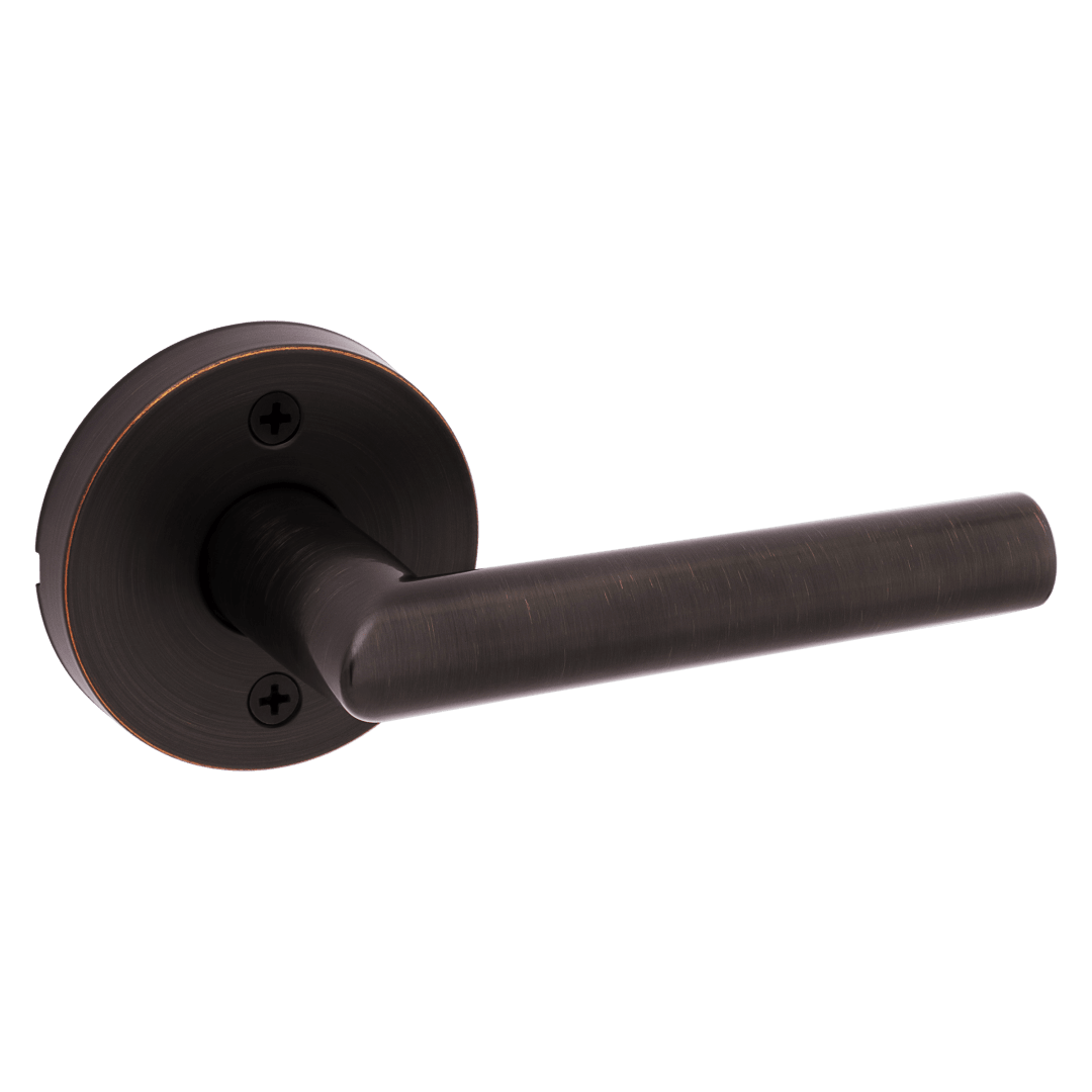 Milan Half - Dummy Door Lever in Venetian Bronze