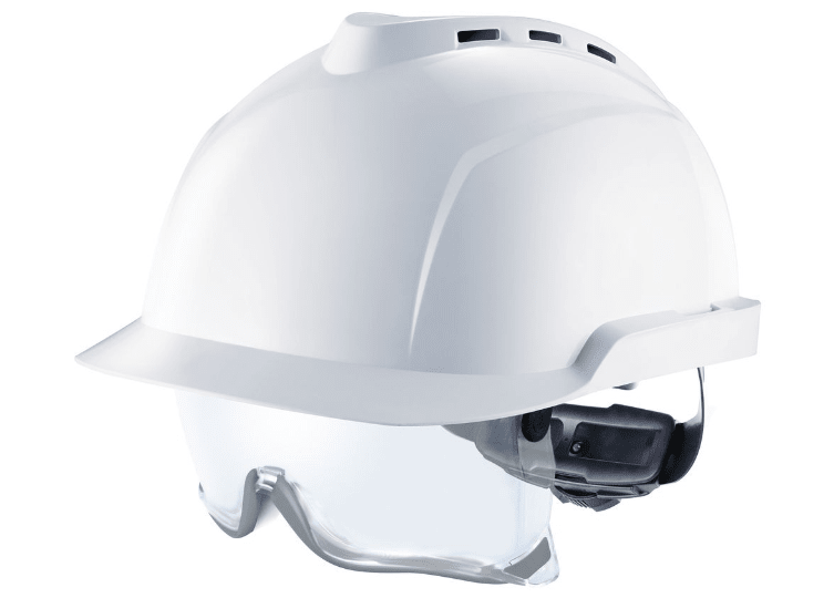 V-Gard® 930 Vented Safety Helmet with Integrated Over Spectacles
