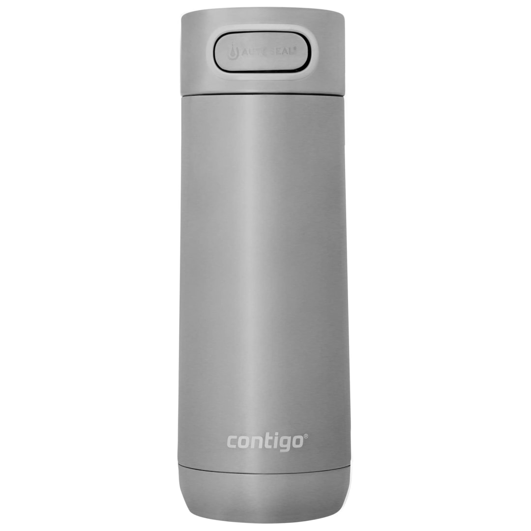 Contigo® Luxe AUTOSEAL® Travel Mug, Stainless Steel Thermal Mug, Stainless Steel, 470ml.
