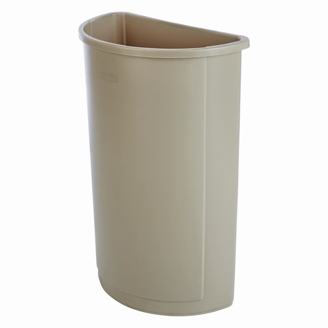 Untouchable® 21 Gal Half Round Beige