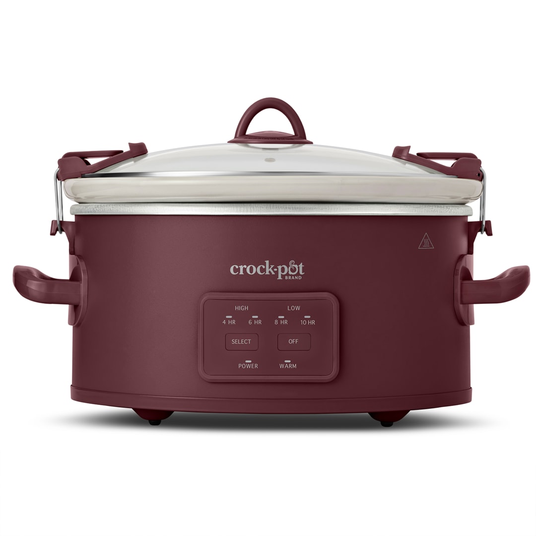 Crock-Pot® 6 Qt. Cook & Carry Programmable Slow Cooker, Lambrusco