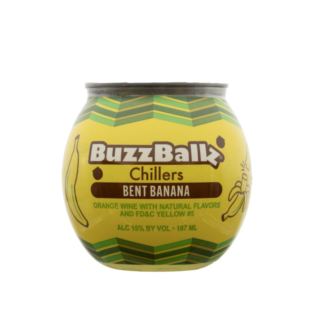 BuzzBallz Banana Wine Cocktail 187ml 30 Proof