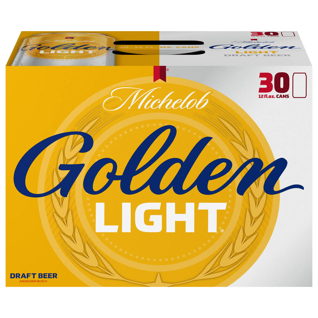 Michelob Golden Draft Light 30x12oz Can Twinstack CARRIER - Golden Ticket and Optimization Updates