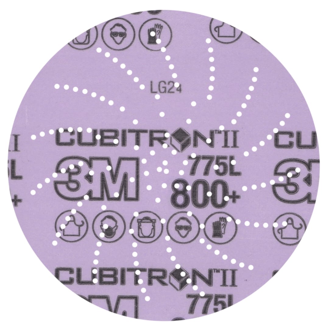 3M Xtract™ Cubitron™ II Film Diski 775L, 800+ 3MIL, 127 mm x NH, Die 500LG, 50/Carton, 250 ea/Case