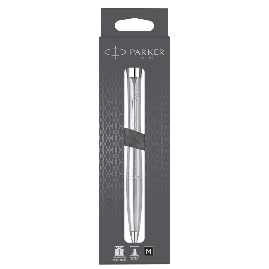 Bolígrafo de Giro Parker Urban Metro Metallic CT en Estuche Colgante