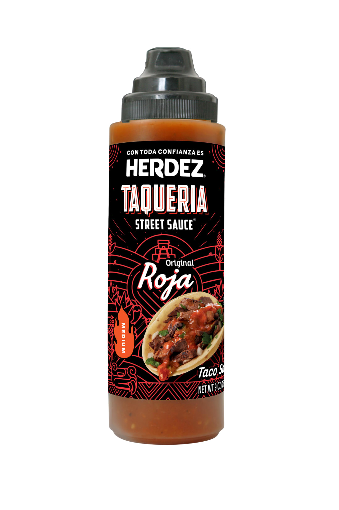HERDEZ TAQUERIA STREET SAUCE Roja Medium