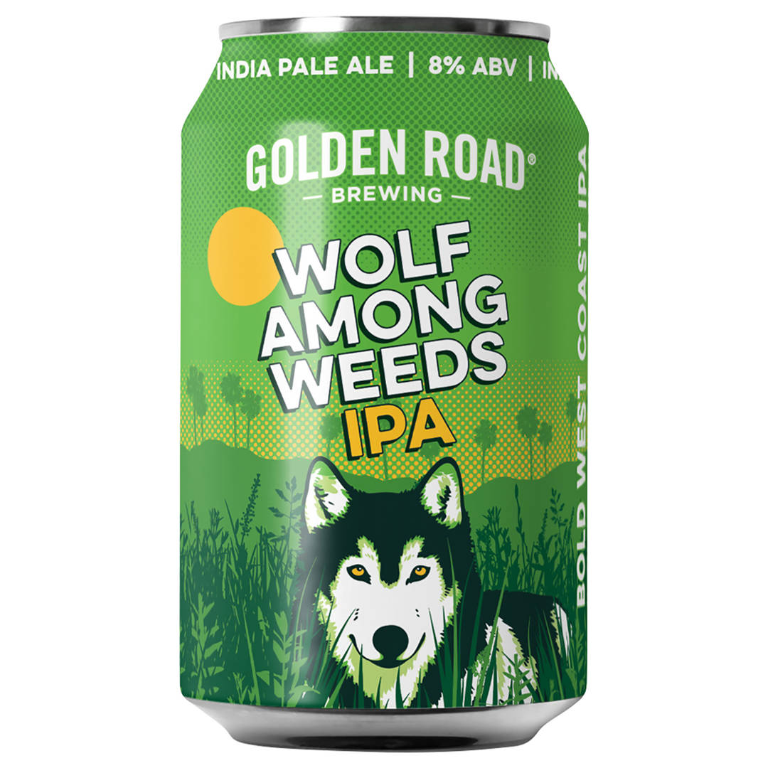 Golden Road Brewing Wolf Among Weeds IPA, 12 oz. Can