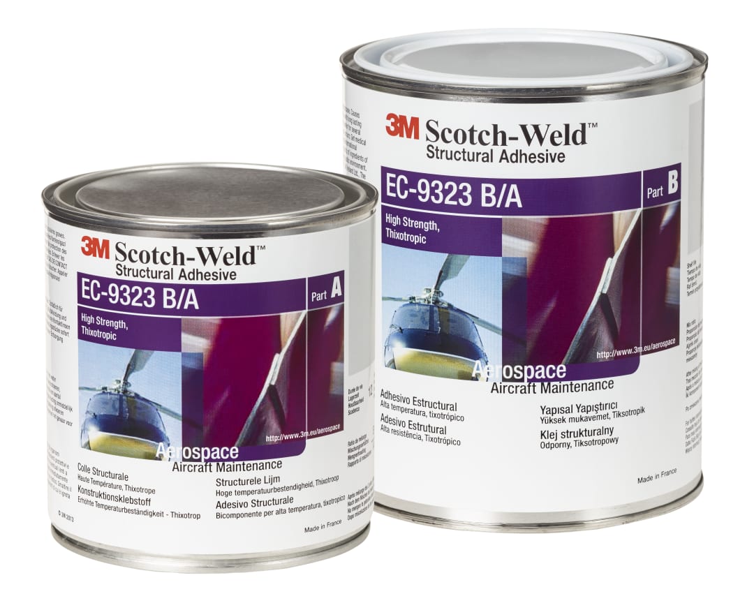 3M™ Scotch-Weld™ Structural Epoxy Adhesive EC-9323 B/A, 1 L, redorange