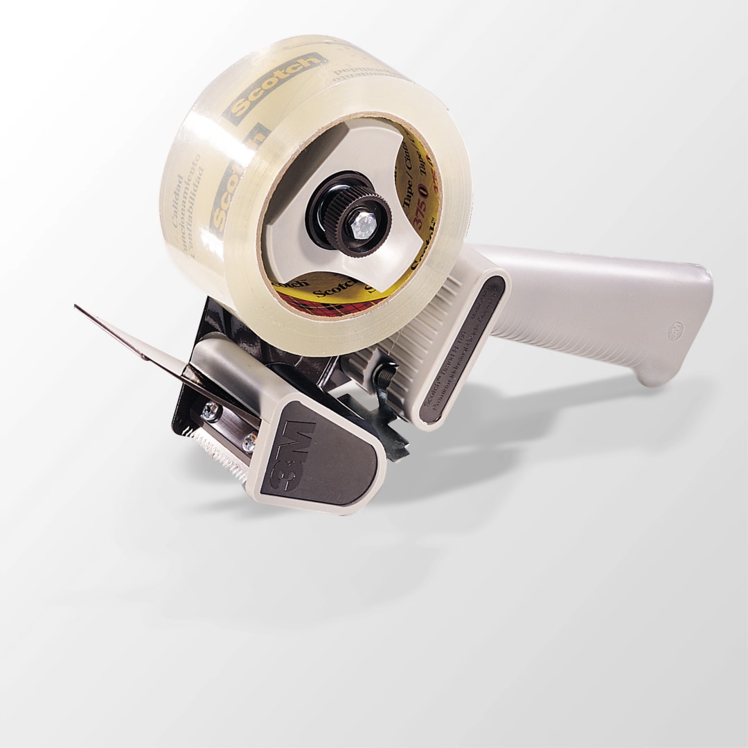 Scotch® Box Sealing Tape Dispenser H180, Brown/Grey, 50 mm