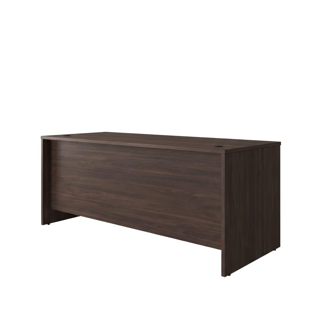 Cornerstone 71"W x 29.25"D Executive Desk, Espresso