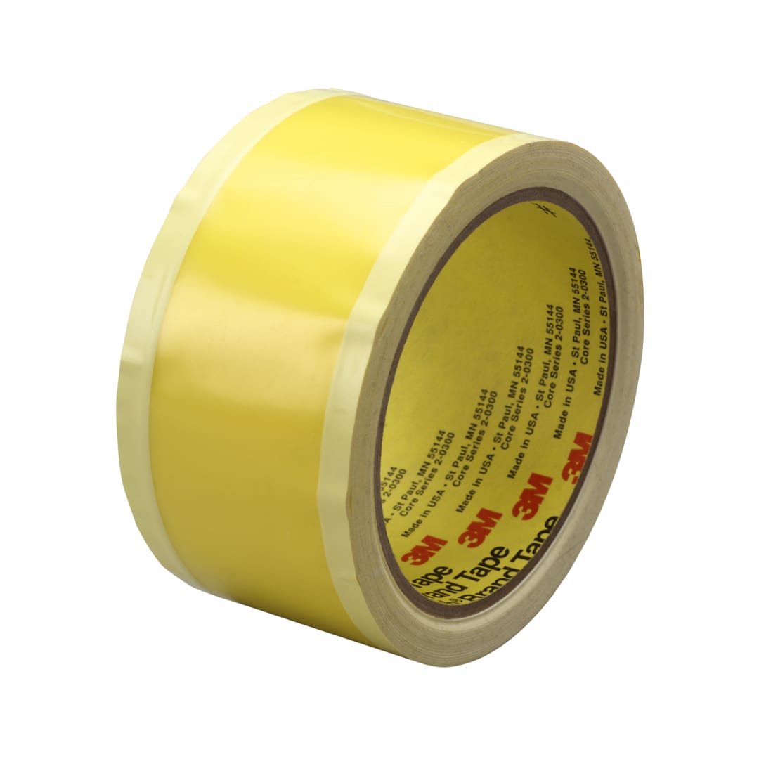 3M™ Nietenhalteband 695, Gelb mit weißem Klebstoff, 25.4 mm x 32.9 m x 0.08 mm