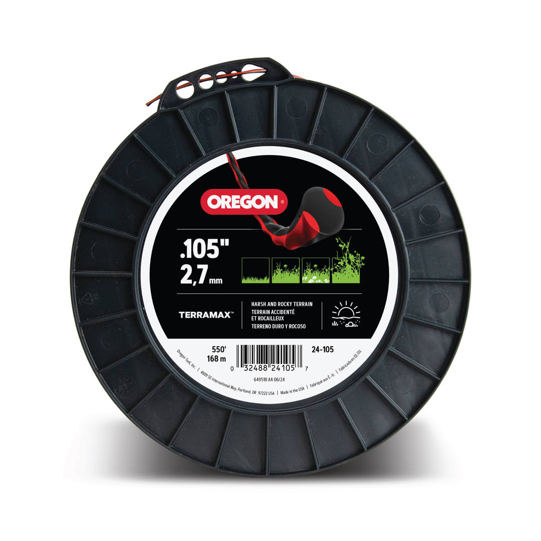 Oregon TerraMax .105" Diameter Trimmer Line, 3lb Spool