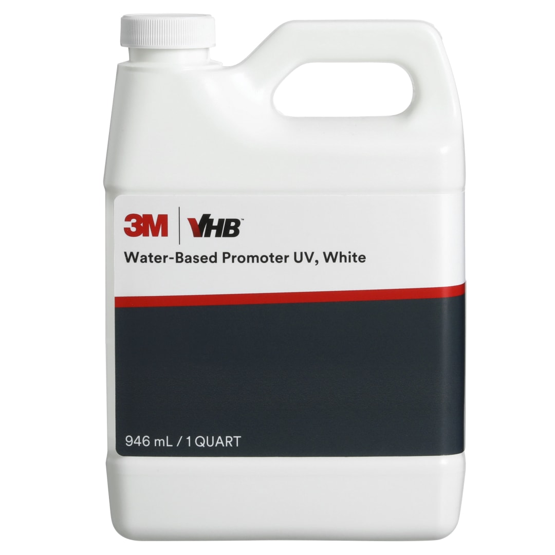 3M™ VHB™ Bant Su Bazlı Artırıcı UV, Beyaz, 946 ml