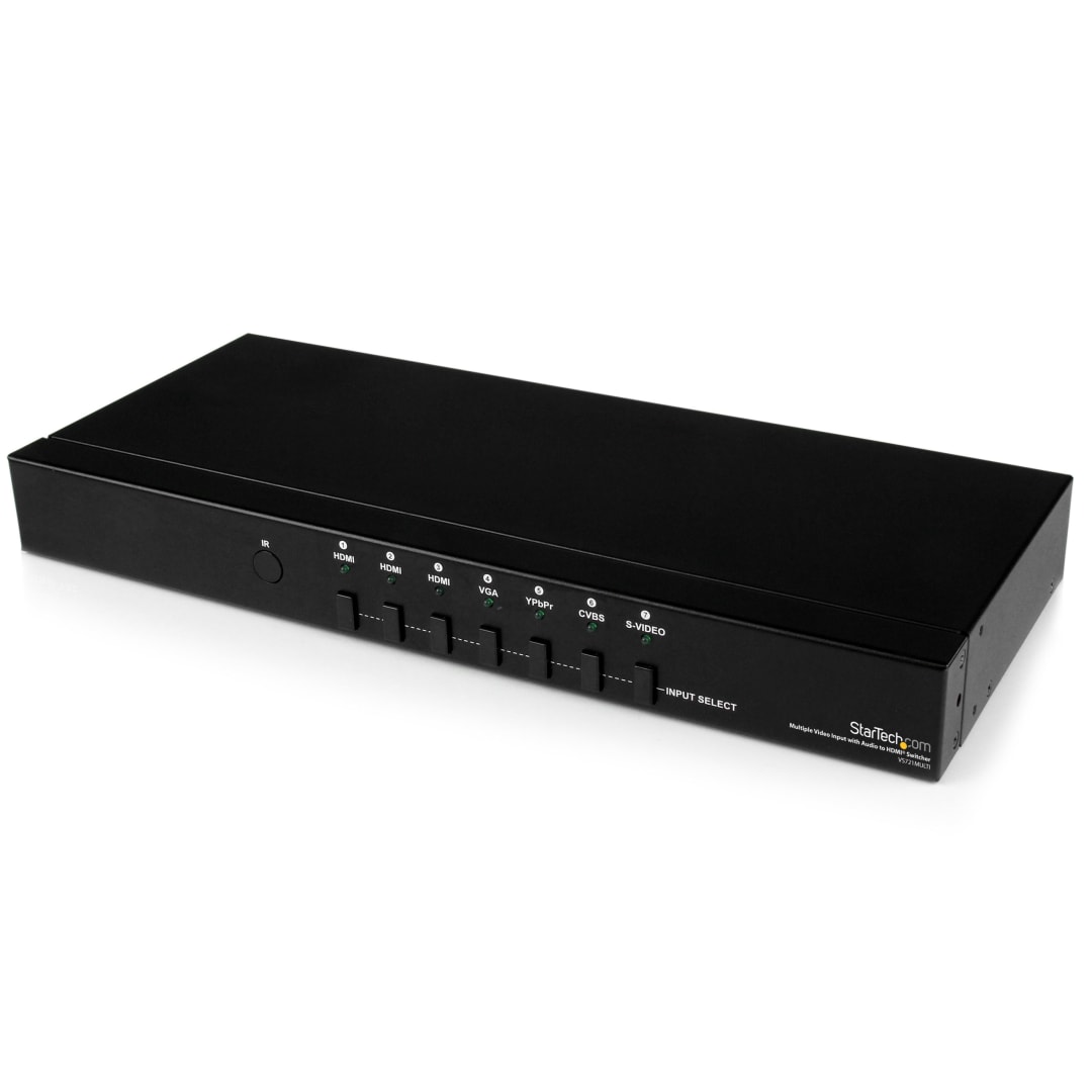 Multiple Video Input with Audio to HDMI reg Switcher