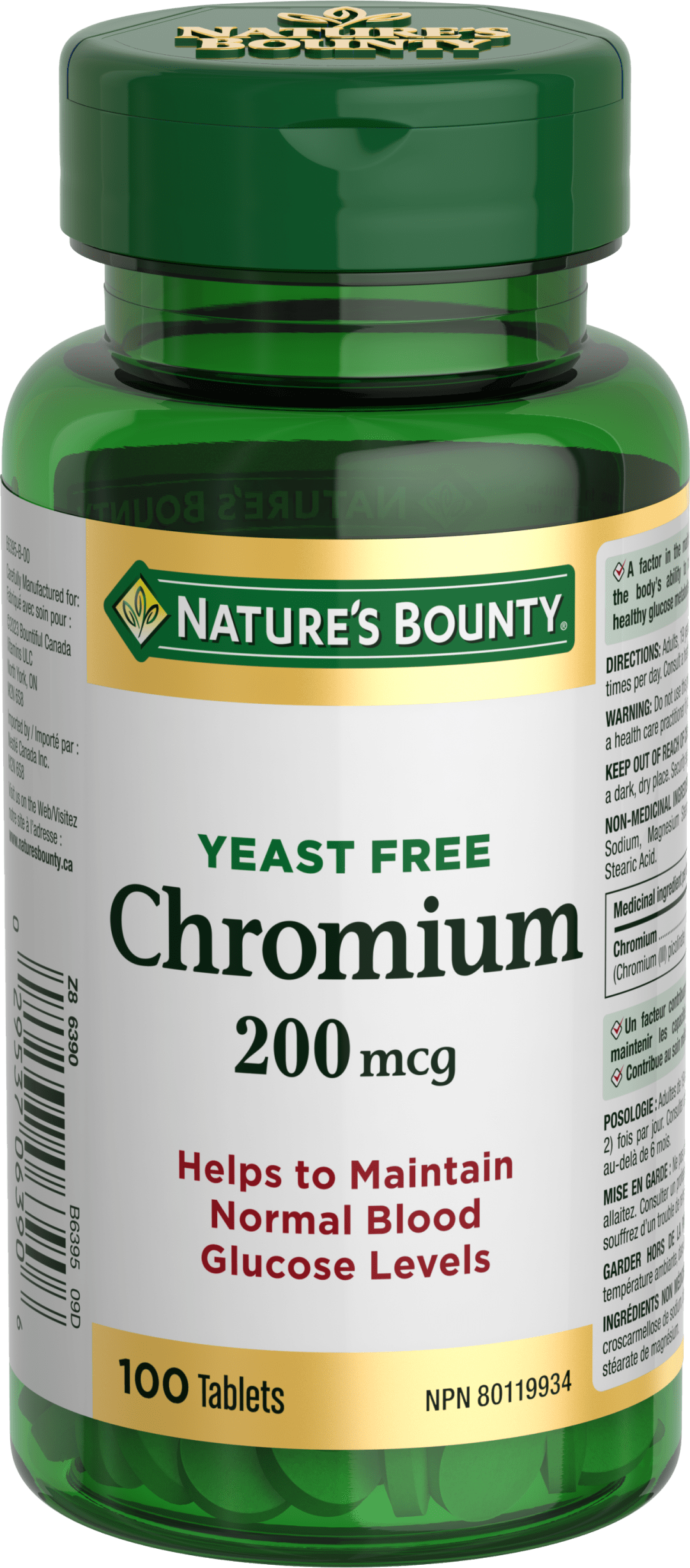 NBTY ChromPico 200mcg 24x100 TAB CA