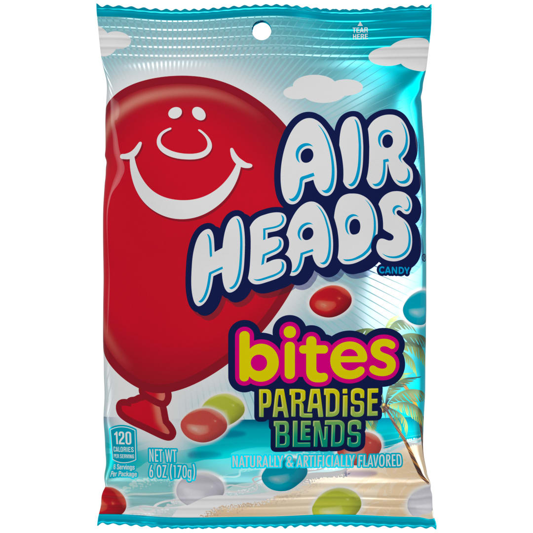 Airheads Bites Paradise Blends 6 oz Peg Bag