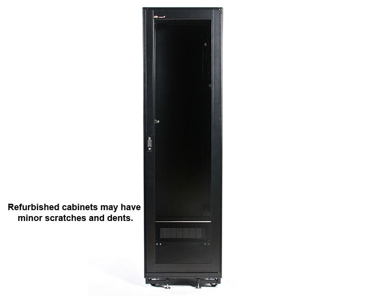 Refurbished 41U 36in Black Server Rack Cabinet