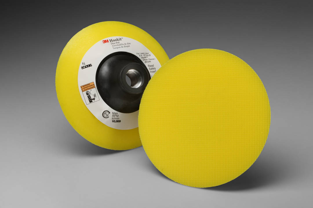 Suporte 3M™ Hookit™, 127mm diâmetro, Sem furo, Rosca Interna 5/8 -11 fios - PN85096