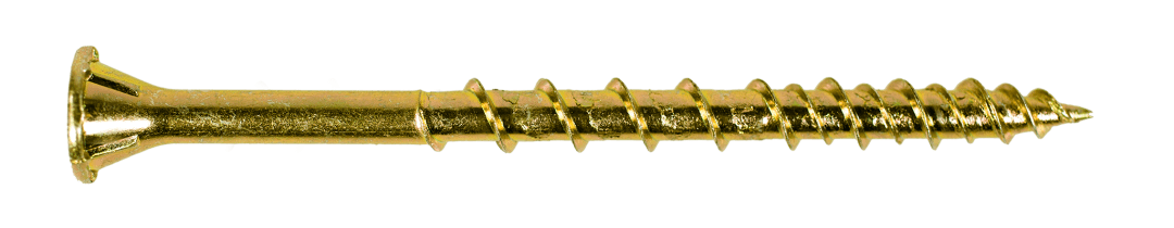 Simpson Strong-Tie WSV212S Strong-Drive® WSV SUBFLOOR Screw (Collated) — #9 x 2-1/2 in. T25, Yellow Zinc (1500-Qty)