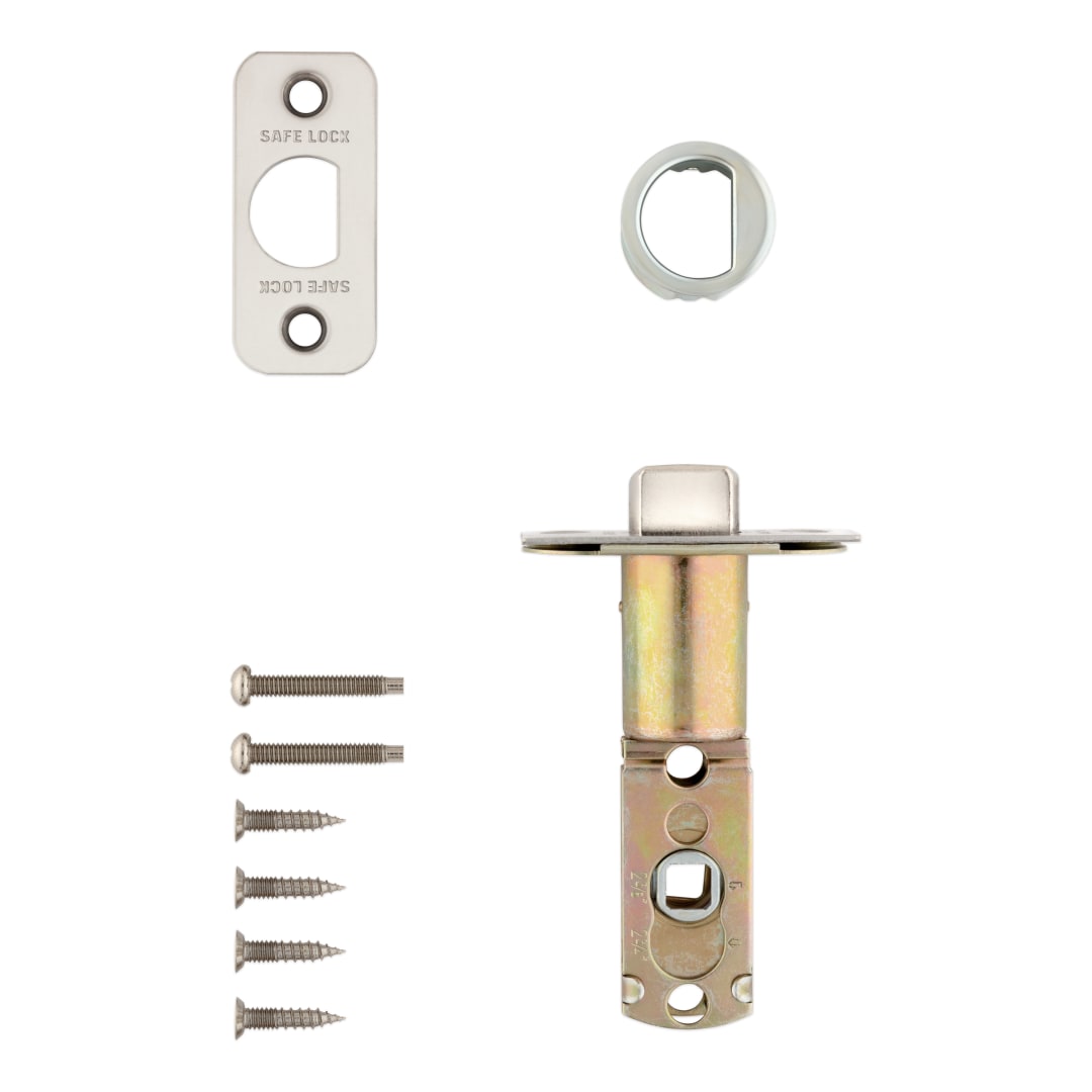 6-Way Adjustable Plain Latch for Polished Chrome or Satin Chrome Finish