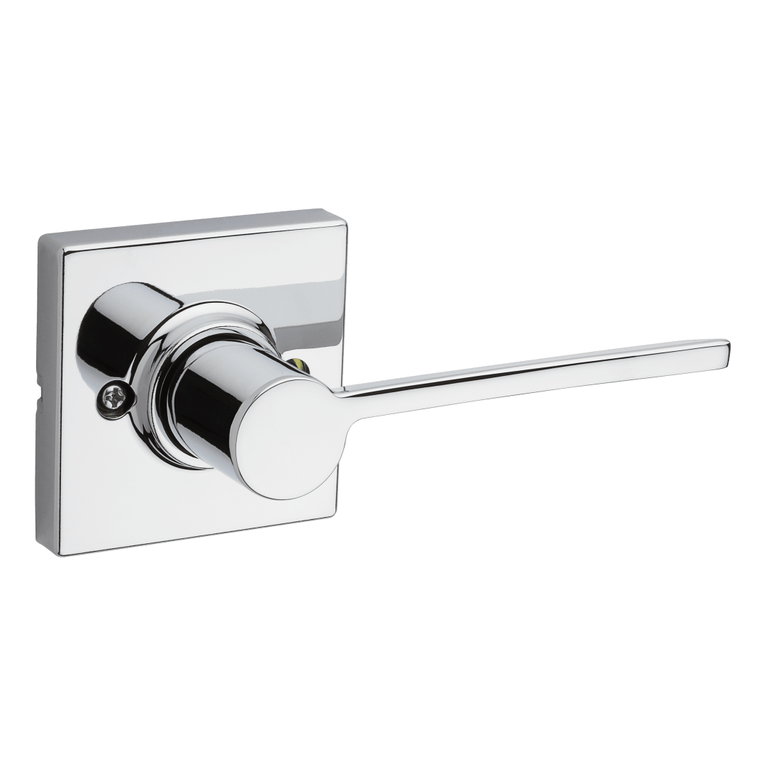 Ladera Half - Dummy Right Hand Door Lever in Polished Chrome